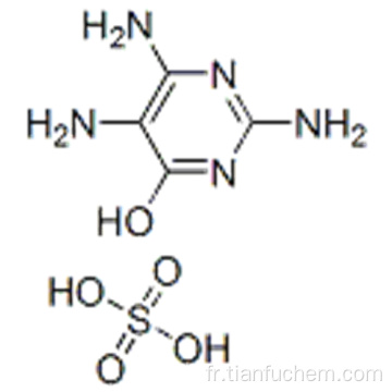 4-pyrimidinol, 2,5,6-triamino-, 4- (sulfate d&#39;hydrogène) CAS 1603-02-7